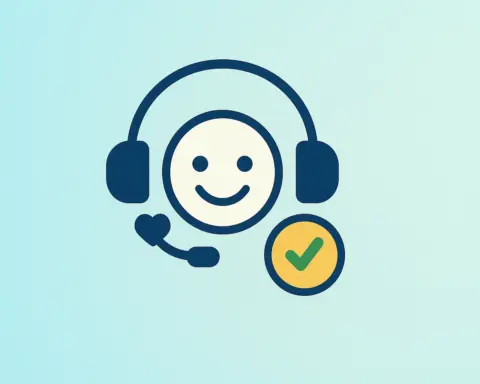 Mejor atención al cliente en OMV low cost: icono de soporte positivo y símbolo de valor.