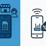 Comparativa lado a lado; Operador tradicional (servicios) vs Low Cost (simple, económico).