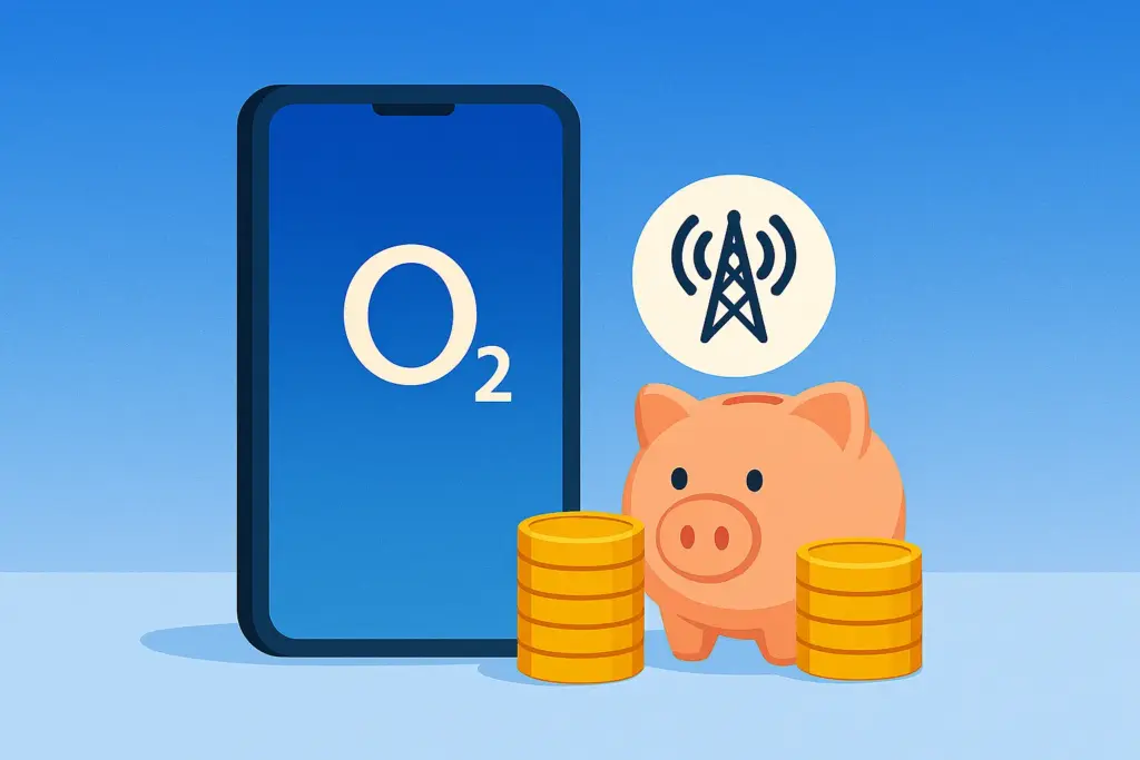 Smartphone O2, sin permanencia y red Movistar; ofertas y tarifas baratas de O2.