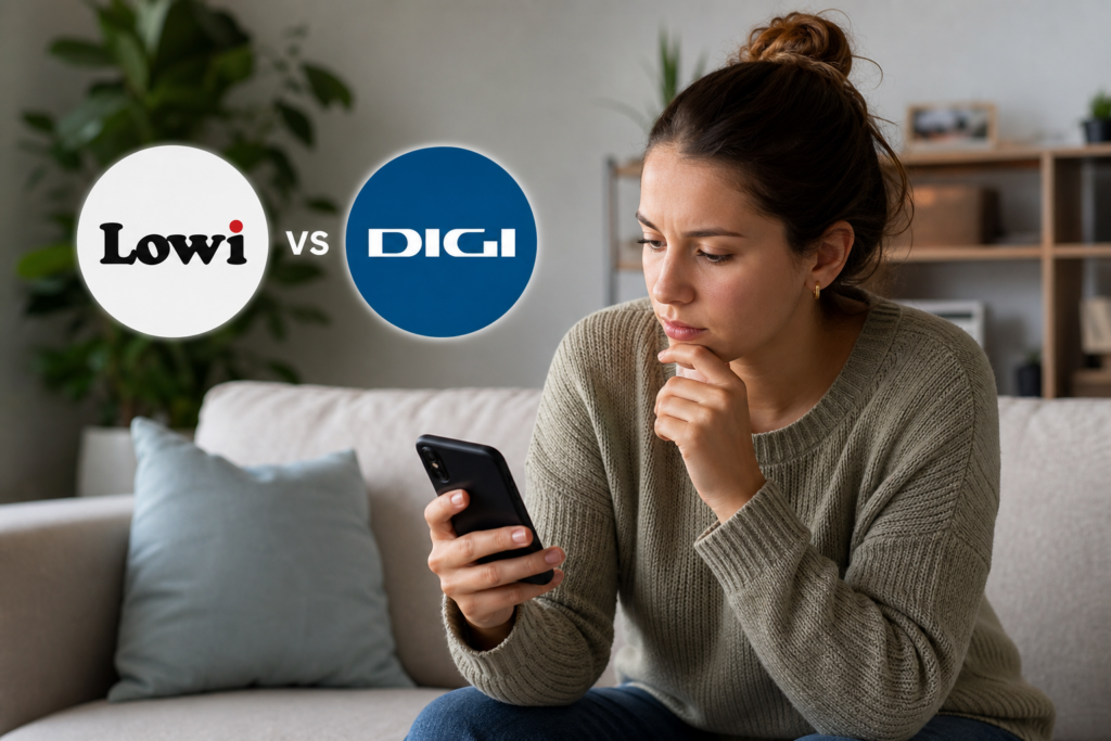 Lowi vs Digi: comparativa completa de tarifas y servicios