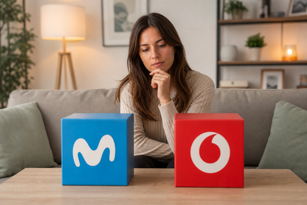 Movistar vs Vodafone: comparativa completa de fibra, móvil y TV