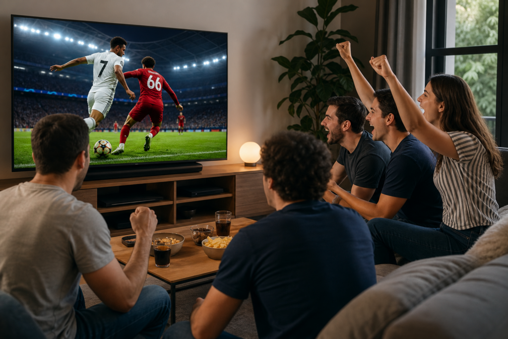 Dónde ver la Champions: opciones de TV, operadores y app oficial